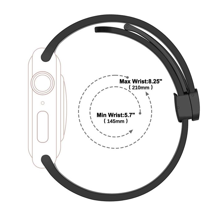 Apple Силиконови Каишки за Watch Ultra, SE, 8 7 6 5 4 3 2 1