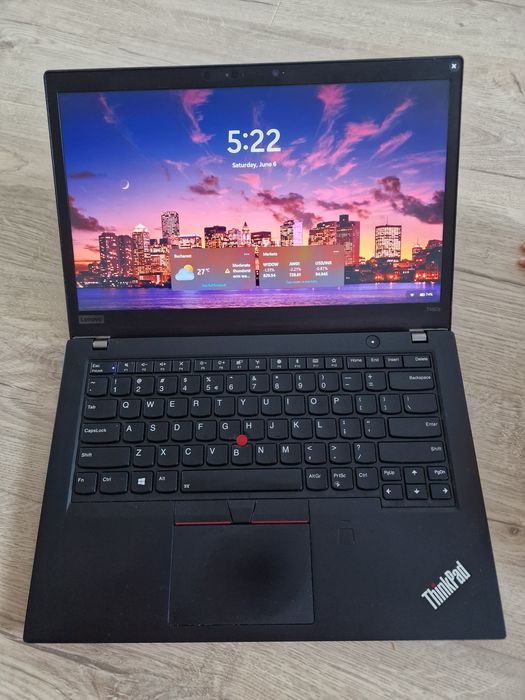 Laptop lenovo t480s, i7, 2560x1440