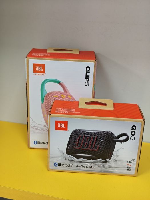 Boxe Jbl Go 5 și Clip 5