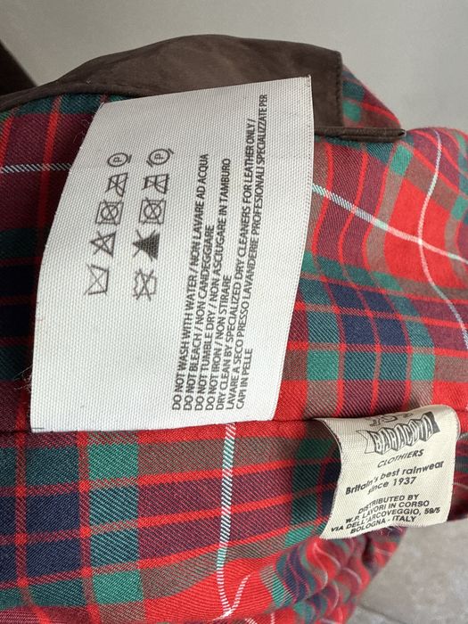 Geacă Baracuta G9 Harrington Four Climes piele întoarsă - Made in Italy - Mărimea 38 (S/M)