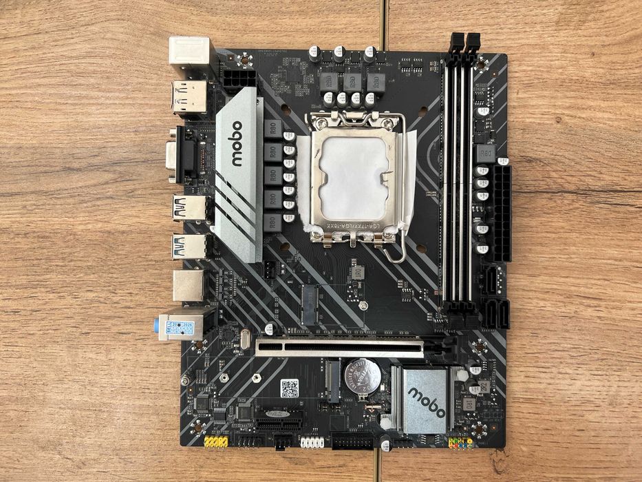 Материнская плата Mobo H610M LGA1700 (12/13/14-поколение) + M.2 Wi-Fi