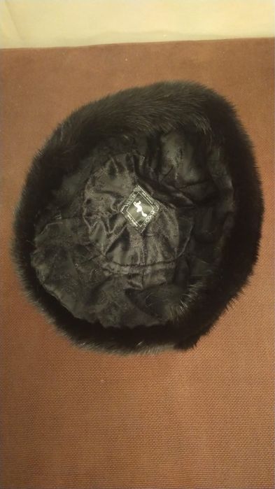Норковая шапка новая