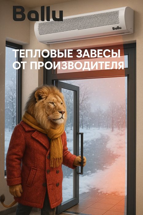 Тепловые завесы Ballu