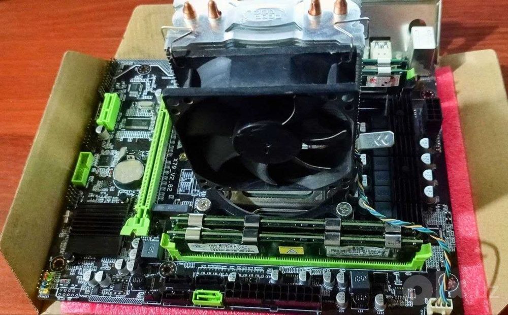 Материнская плата 8 ядерный процессор ОЗУ [X79, E5-2650v2, DDR 3 16GB]