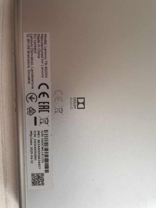 Таблет Lenovo TB-8505X – 8-инчов дисплей, 4G и Dolby Audio