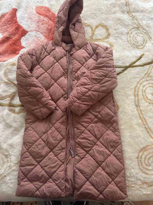 Дестко яке Mango с качулка за момиче, размер XXS