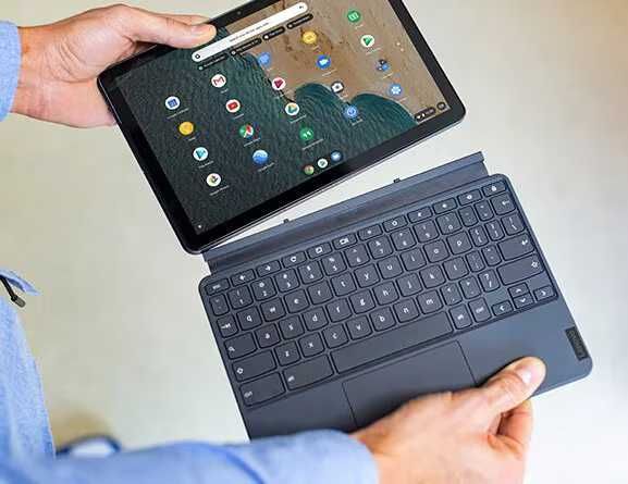 Lenovo IdeaPad Duet Chromebook CT-X636F 10,1" Touch Tablet Laptop