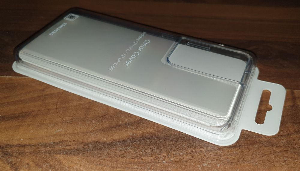 Husa silicon originala Samsung Clear Cover S21 Ultra S21 Ultra 5G G998