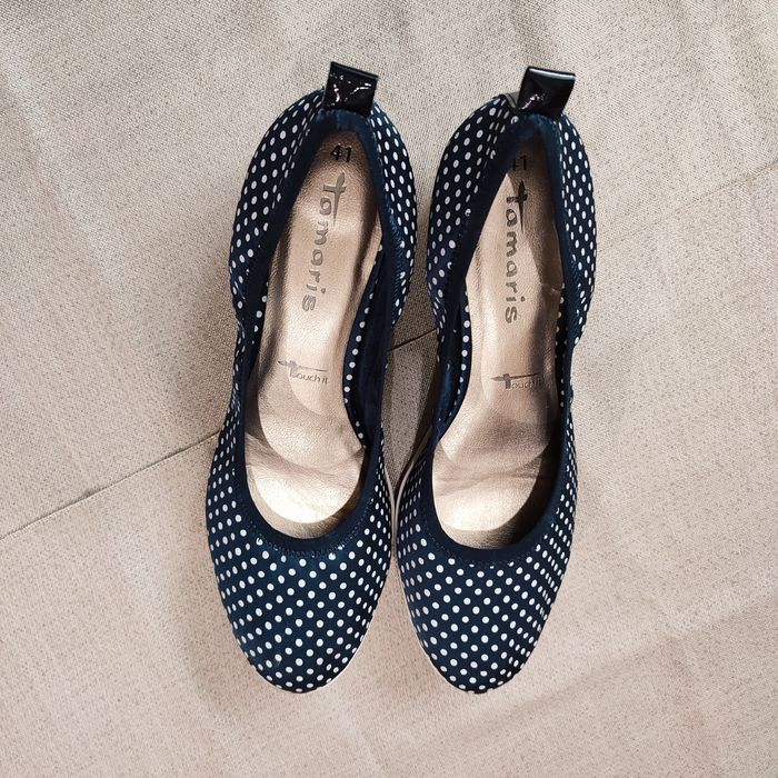 Туфли тканевые лодочка