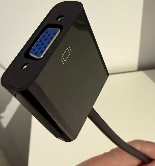 Cablu VGA 1.5m + Adaptor Convertor HDMI 21cm