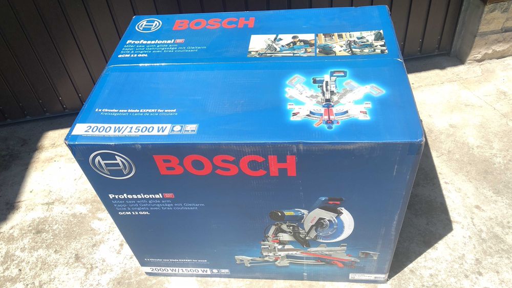 .BOSCH GCM 12 GDL Ferăstrău circular staţionar, Absolut Nou !