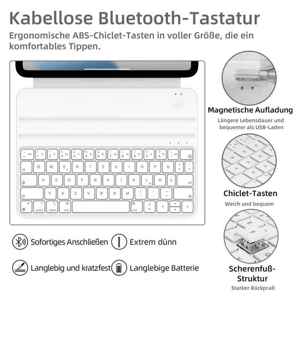 Husă alba iPad Air