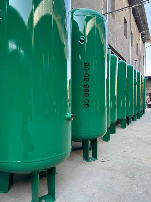 Винтовой компрессорлар учун ресивер арзон ва сифатли бак-ёмкость