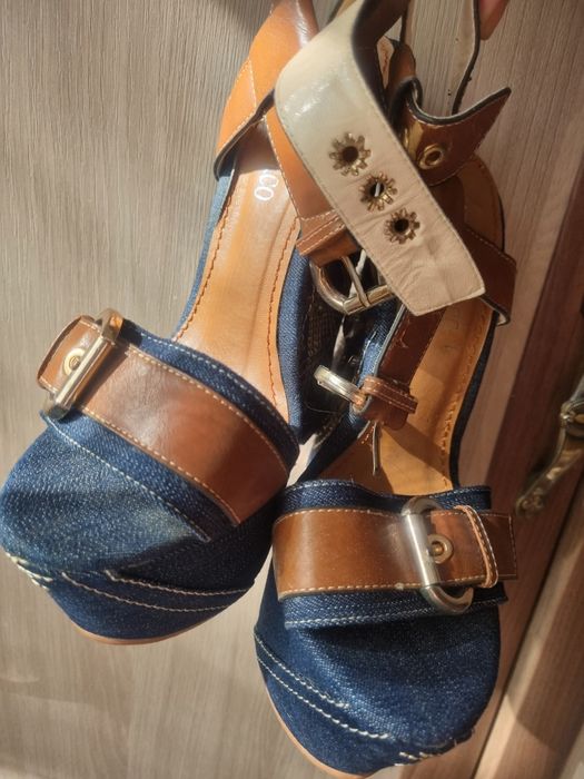 Продам Босоножки джинсовые