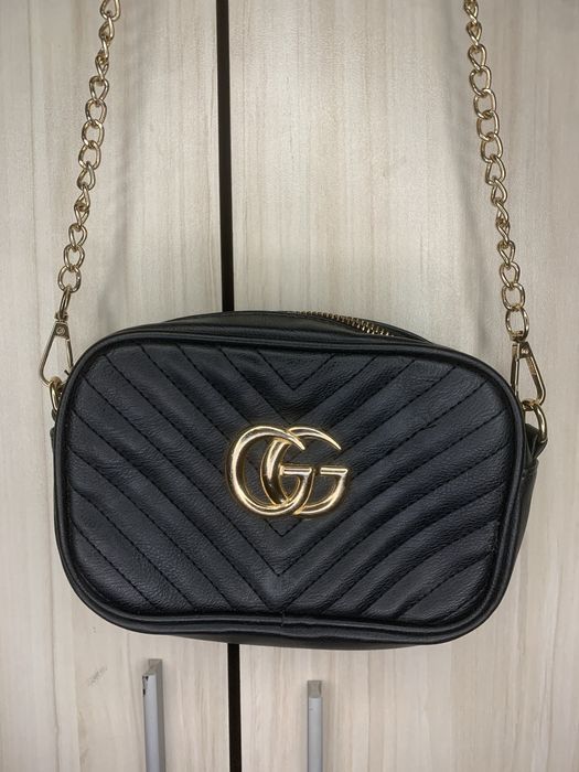 Дамска чанта Gucci истинска кожа