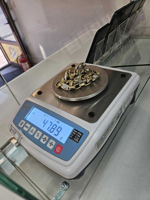[7875] Lant AUR 14K VERSACE 47.89 / Amanet Tulcea