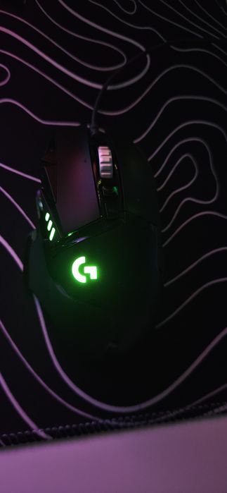 Мишка Logitech G502 Hero , оптична , черна , с кабел