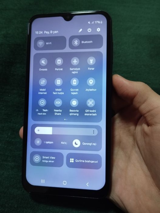 A15 ekran alishkan kar dok yo ishonchli