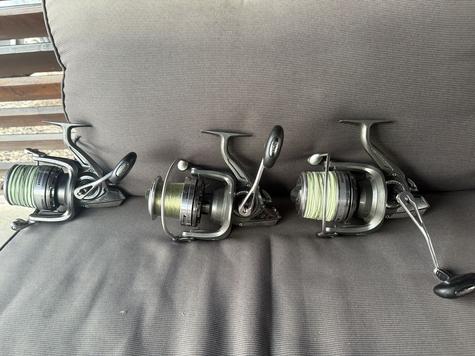 3x Daiwa  windcast cu piese noi de schimb