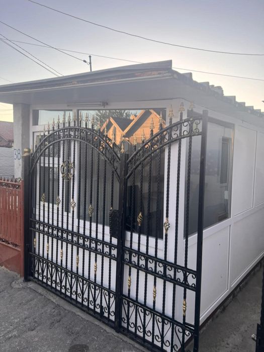 Spatiu modular termopan 3,5 m x 5m-podea metalica, acoperis, tot i