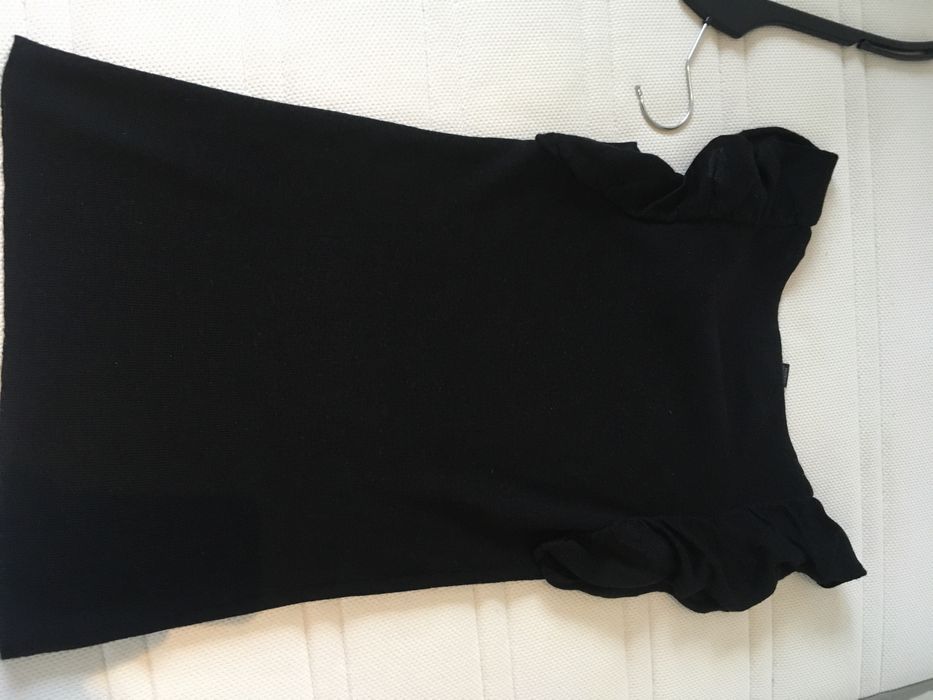 bluza tricotata fara maneca, Mango
