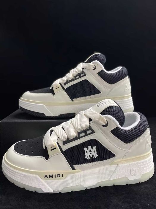 #EDITIE LIMITATĂ# Amiri MA-1 Black White - Verificare Colet