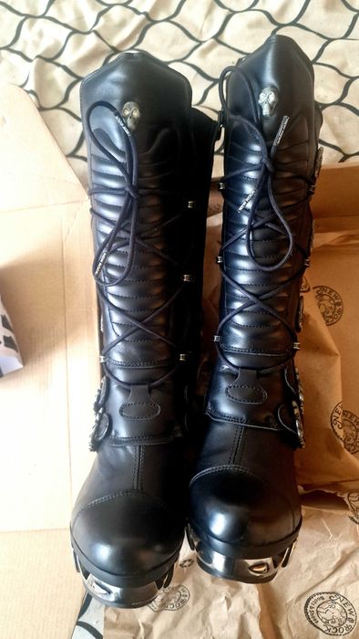 Cizme New Rock piele naturala