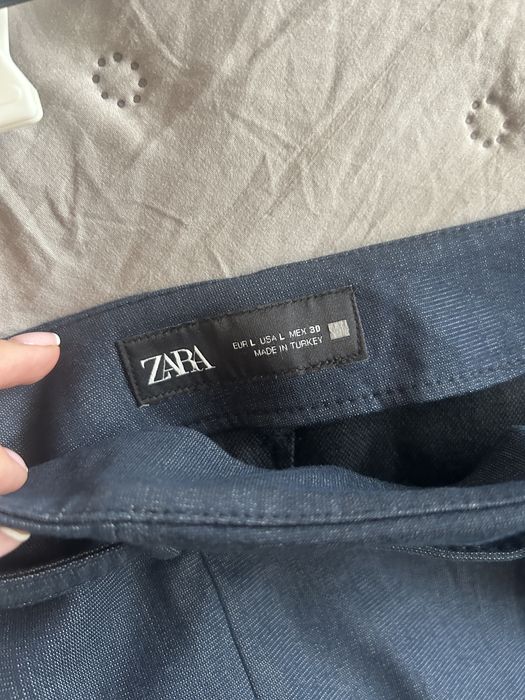 Тъмносини пола-панталонки Zara