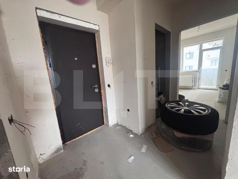 Apartament 3 camere, 2 bai, 64 mp, parcare, intermediar, zona Terra