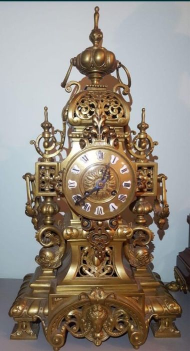 Антикварные Каминные часы