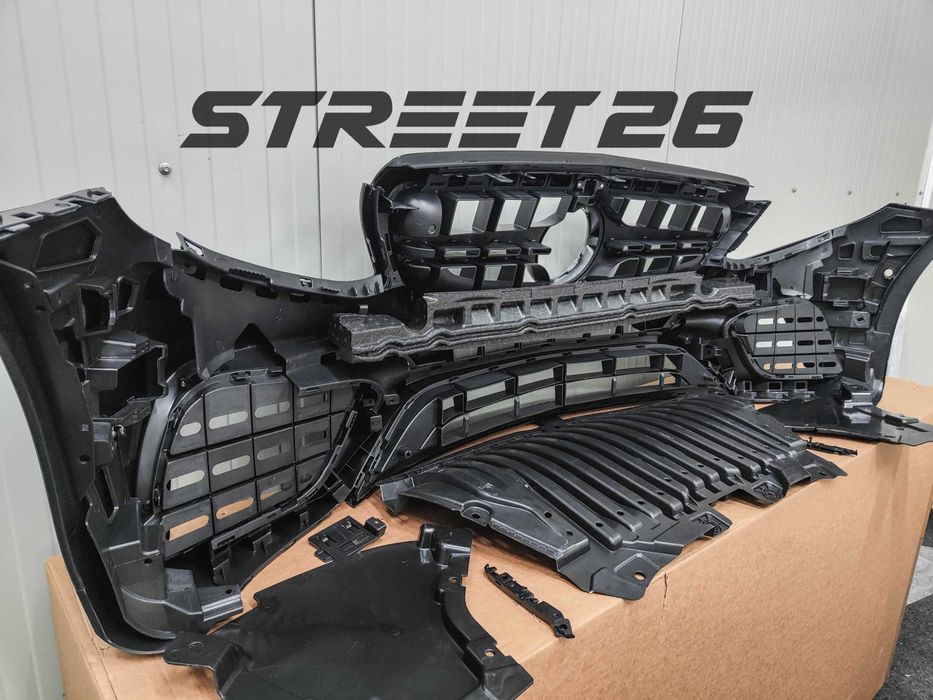 Bara fata E63 AMG E-Class W213 si Difuzor E63 (2016-2020) FULL BLACK