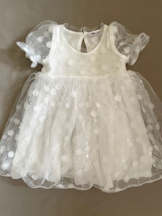 Официални бебешки рокли размери 80 и 86