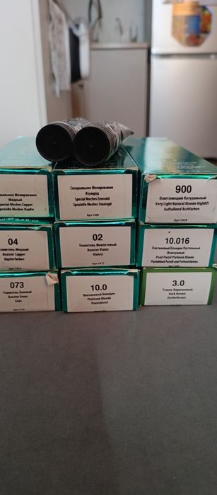 Краска для волос профессиональная Капус