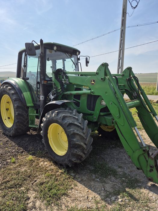 John deere 6330 cu încărcător