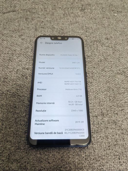 Huawei mate 20 lite
