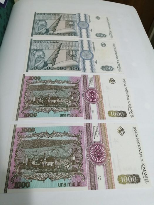 Bancnote vechi românia serii consecutive.
