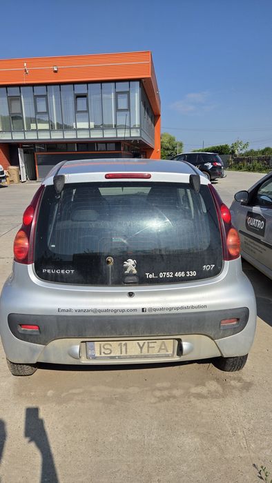 Peugeot 107 2013 benzină, 800 € — imagine 3
