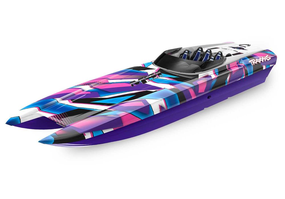 Рц Лодка с дистанционно RC Traxxas M41 Catamaran boat състезателна