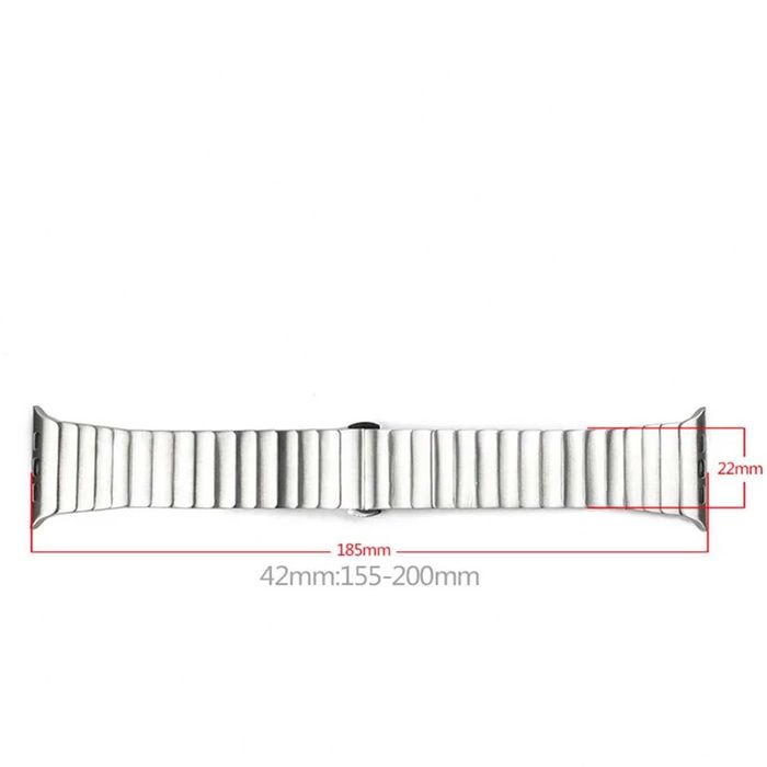 Curea metalica ceas Apple Watch seria 11/10/ 9/87/6/5 42 44 45mm