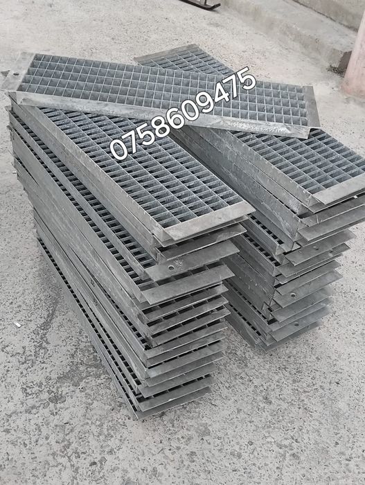 Trepte zincate 80x27