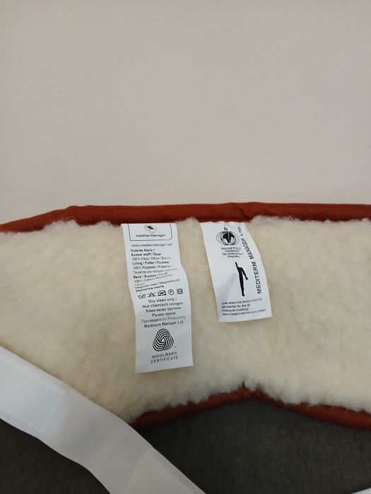 Колан с магнитна лента и мериносова вълна, и два броя наколенки