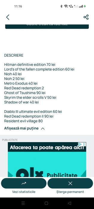 Jocuri PS 4 utilizate