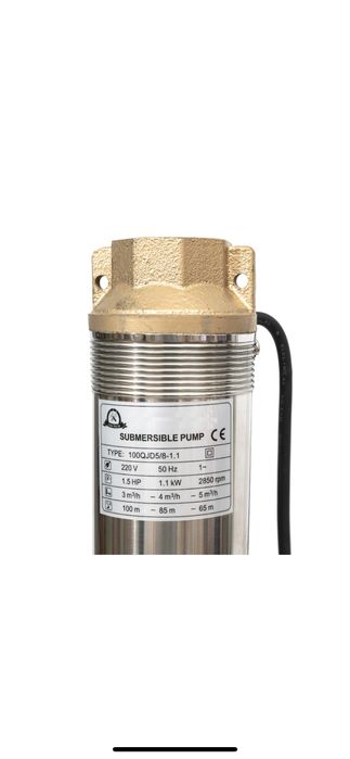 Pompa De Apa Submersibila 120M Curata/Nisipoasa 1.5Kw