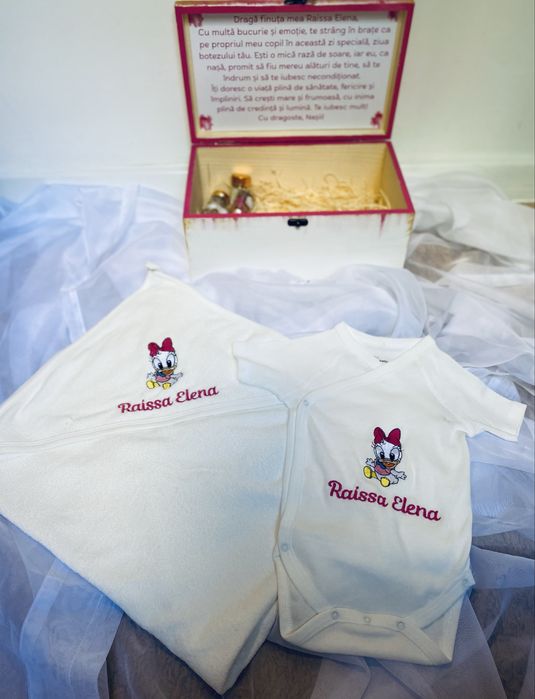 Seturi Prima Baita cu Nasii Brodate si Personalizate