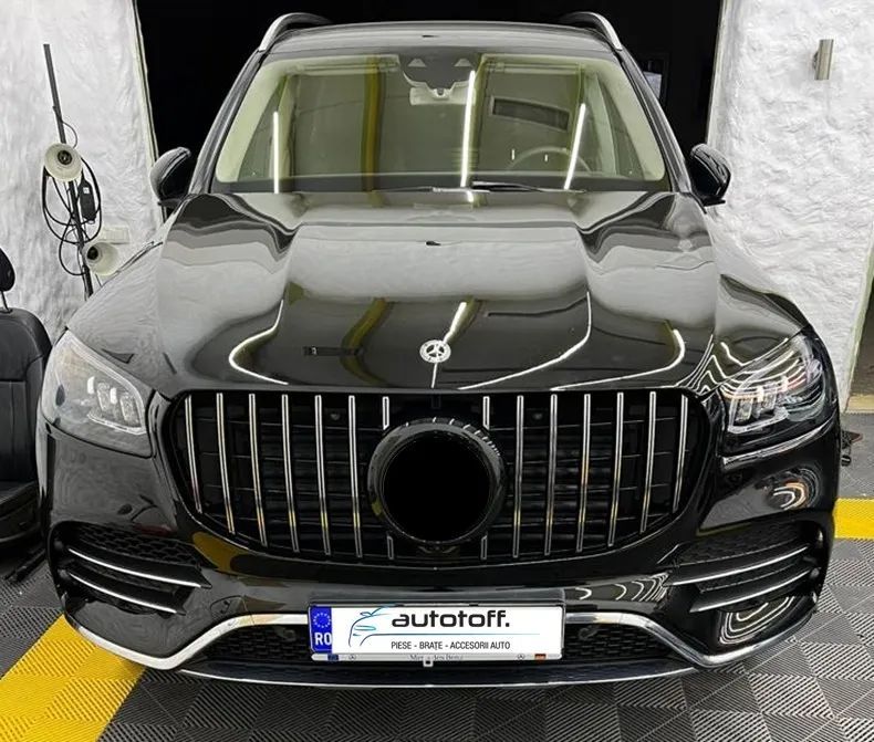 Grila Mercedes GLS X167 compatibila cu Mercedes GLS (2020-2023) GT Black Design