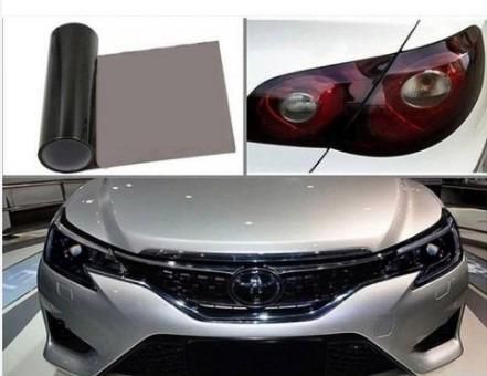 Фолио за фарове и стопове Черно леко опушено