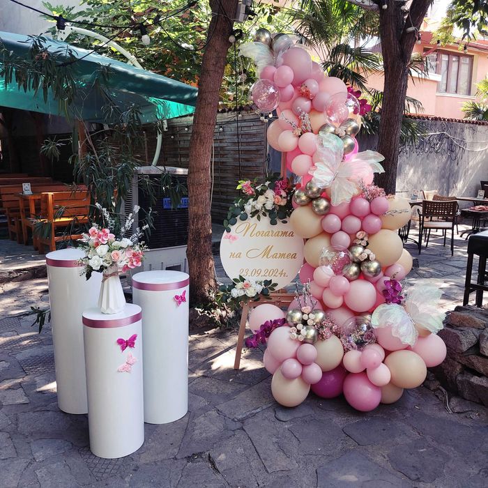 Украса за прощапулник,  погача или "welcome baby", посрещане на бебе