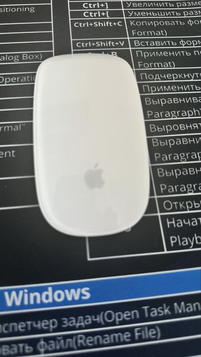 Мышь Apple Magic Mouse 4 MXK53ZM/A белый