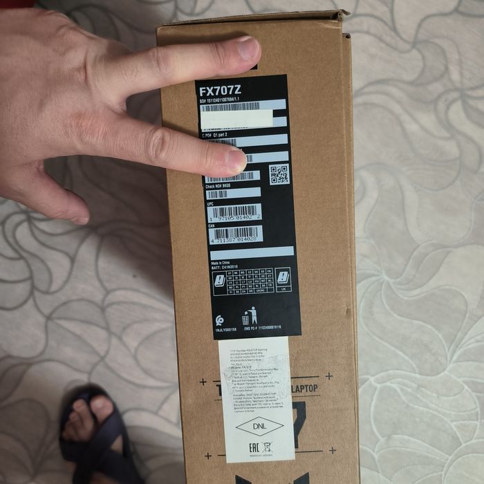 Ноутбук Asus Tuf F17 FX707Z