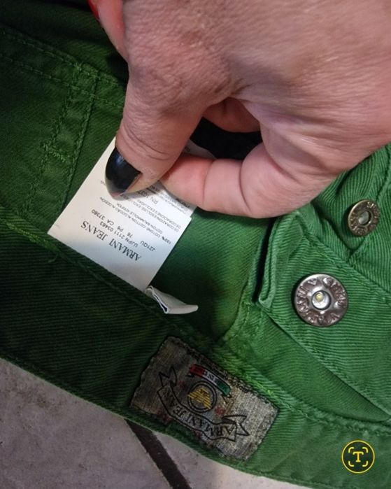 Armani Jeans мъжко зелено дънки номер 29